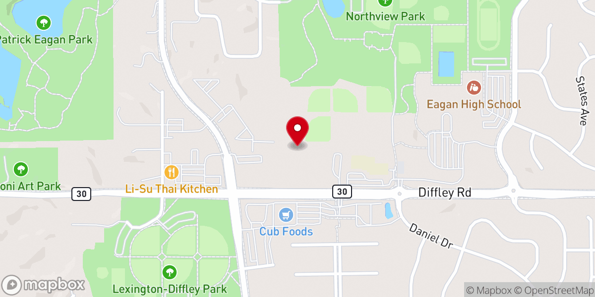 Map showing location of Dakota Unitarian Universalist Church Inc