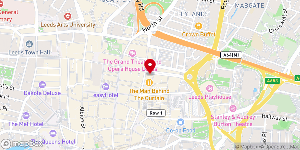 Map showing location of Leeds Malayalam Church