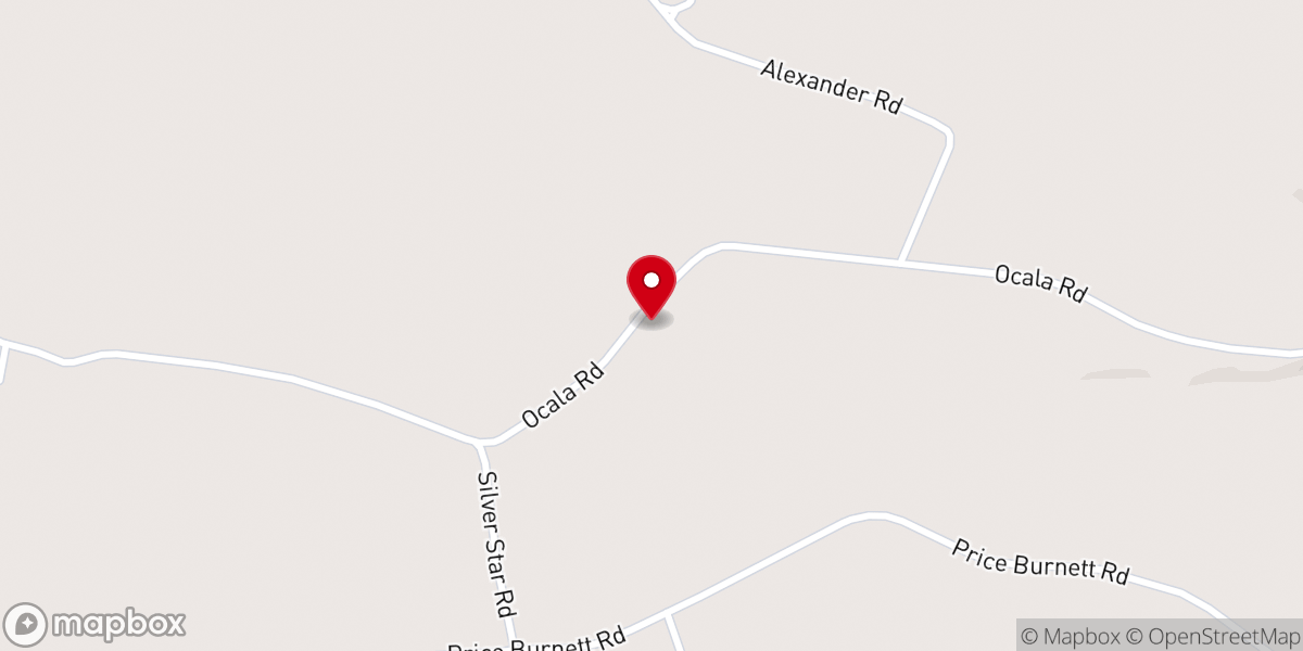 Map showing location of Hazeldell Church
