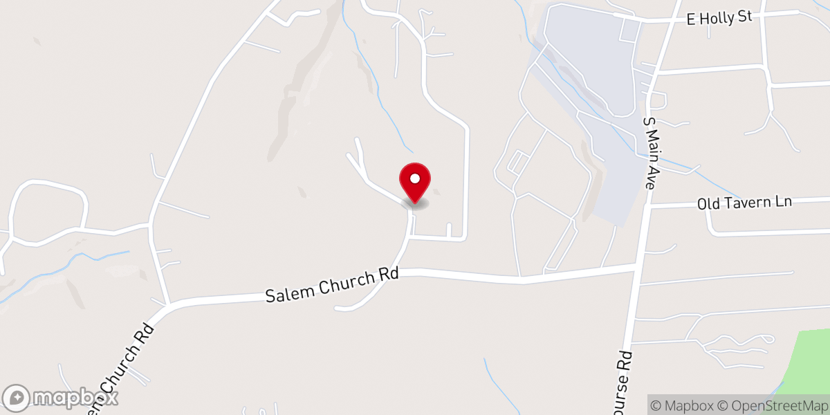Map showing location of Maiden Chapel