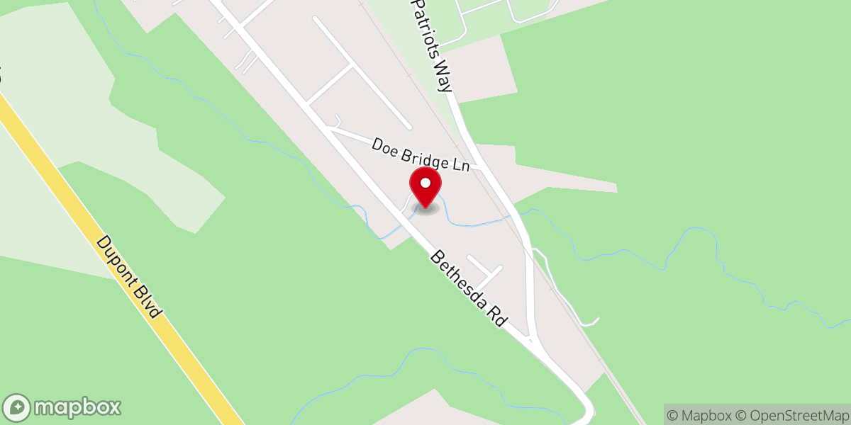 Map showing location of Hendricks M L