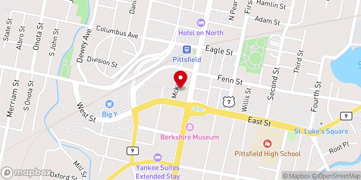 Map showing location of Evangelistic Ministry Church
