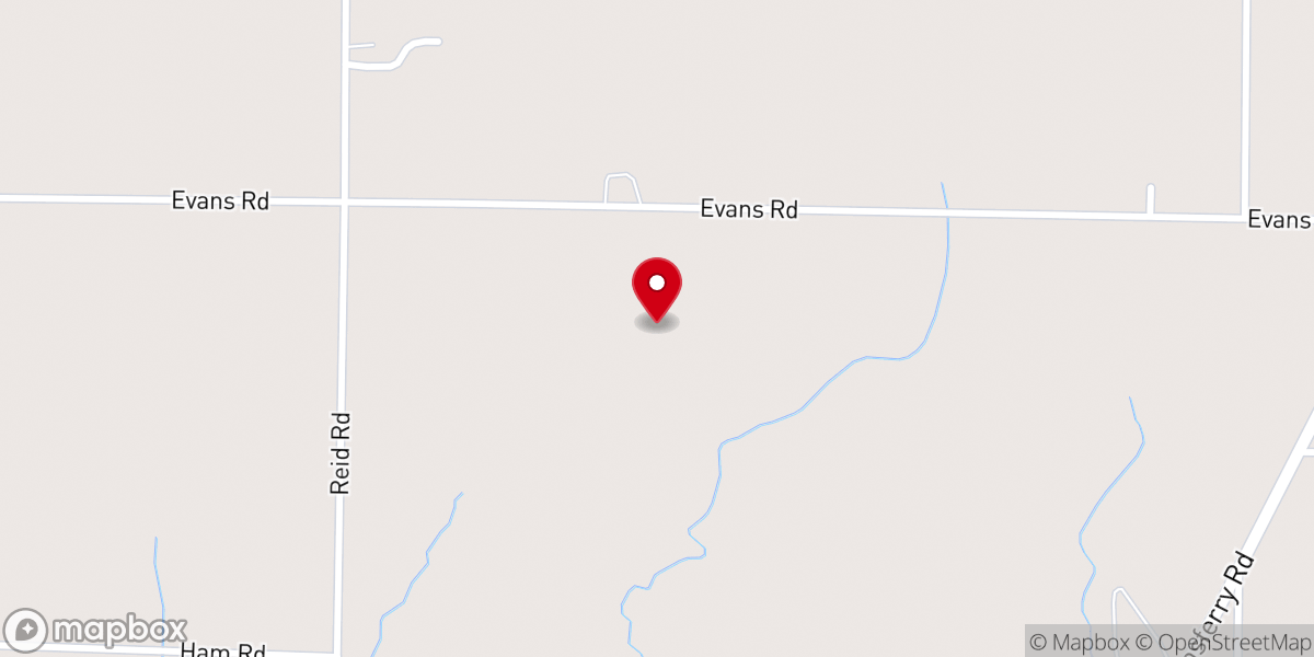 Map showing location of Limestone Baptist Association
