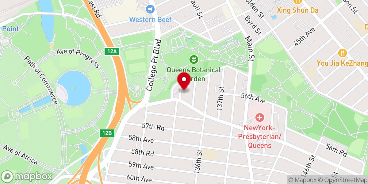 Map showing location of Universal Minister Inc