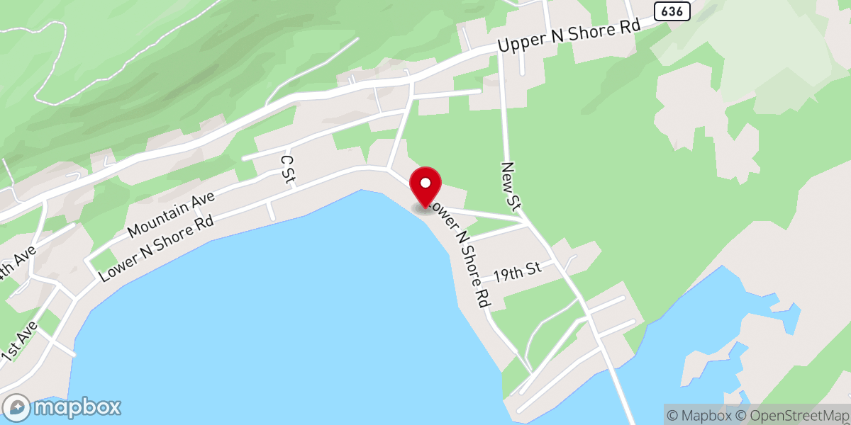 Map showing location of Christ Union Chapel