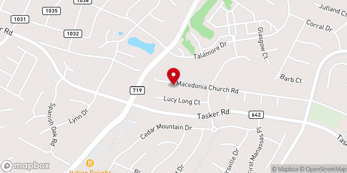 Map showing location of Stephens City Plumber Service