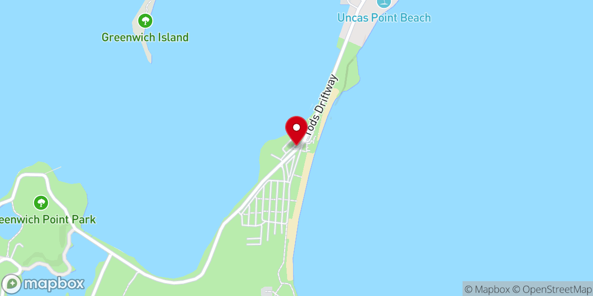 Map showing location of Friends of Greenwich Point