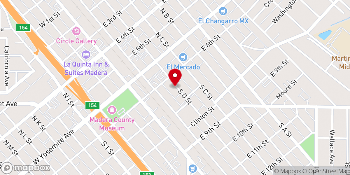 Map showing location of New Beginnings