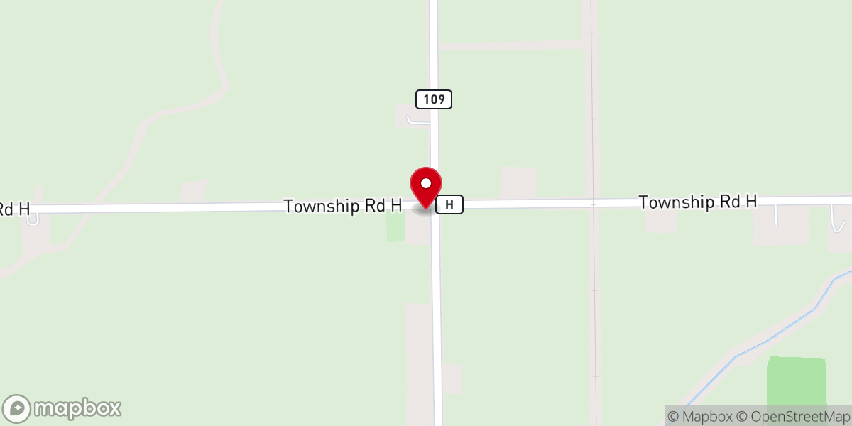 Map showing location of Immanuel Lutheran Church