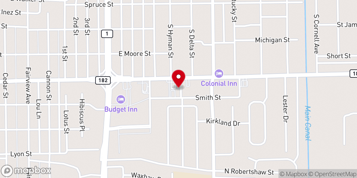 Map showing location of Word of God Ministry