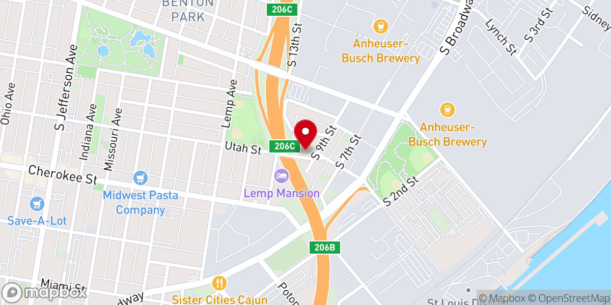 Map showing location of St. Agatha Polish Roman Catholic Church