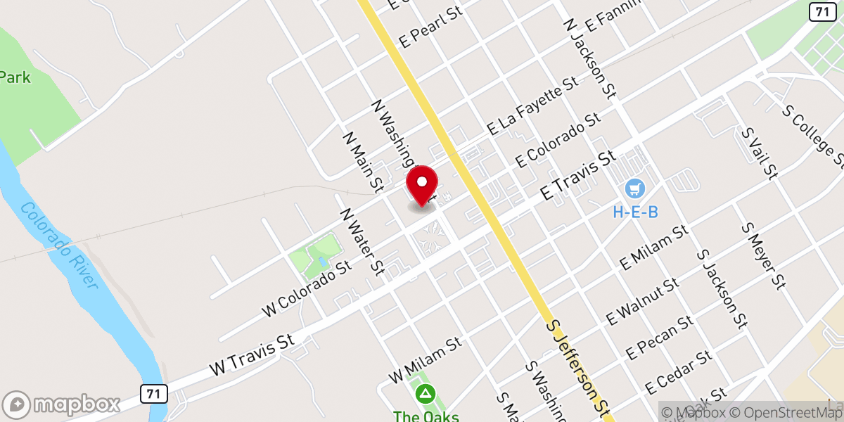 Map showing location of Le Petite Gourmet Shoppe
