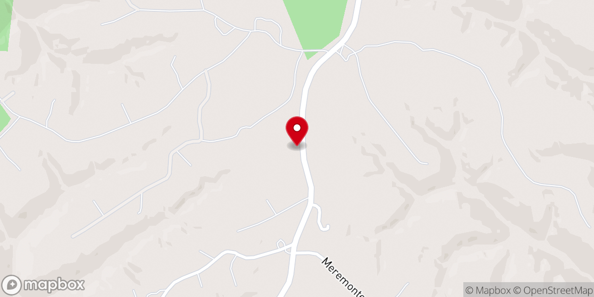Map showing location of Hochfeld Evangelical Church