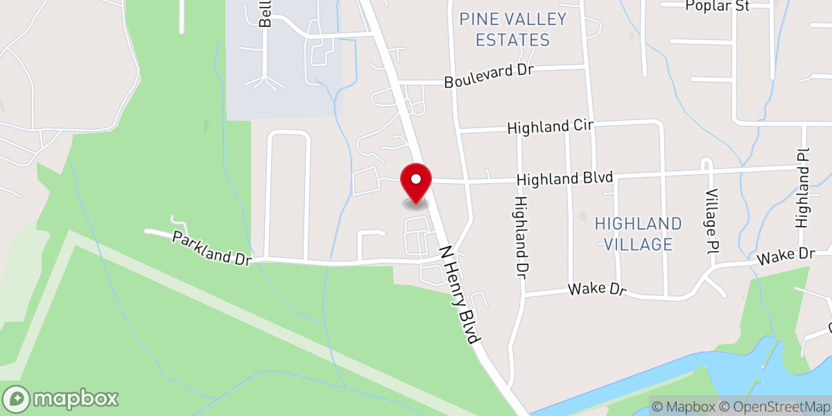 Map showing location of Evolve Church Atlanta Inc