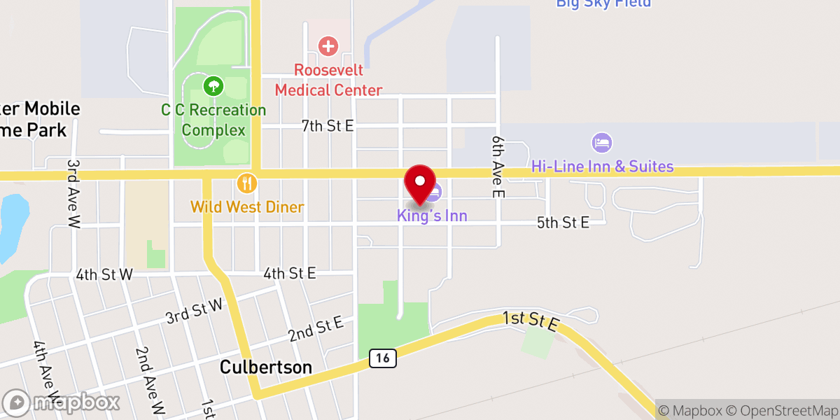 Map showing location of Trinity Lutheran Church