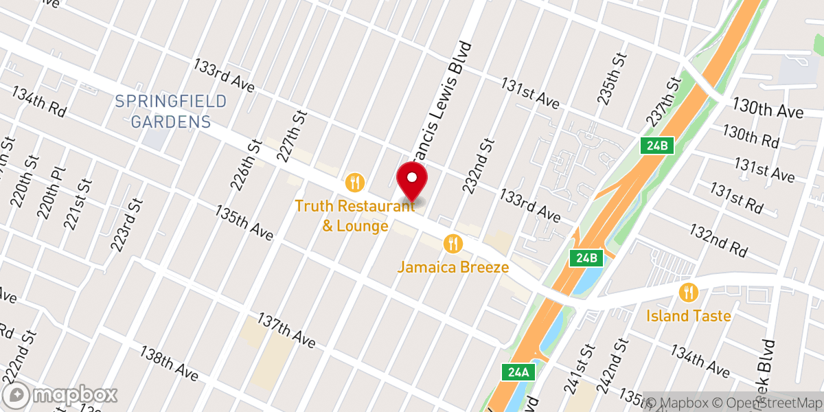 Map showing location of Harvest Army Church