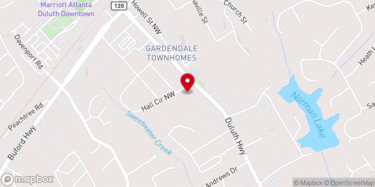 Map showing location of Glory House World Church