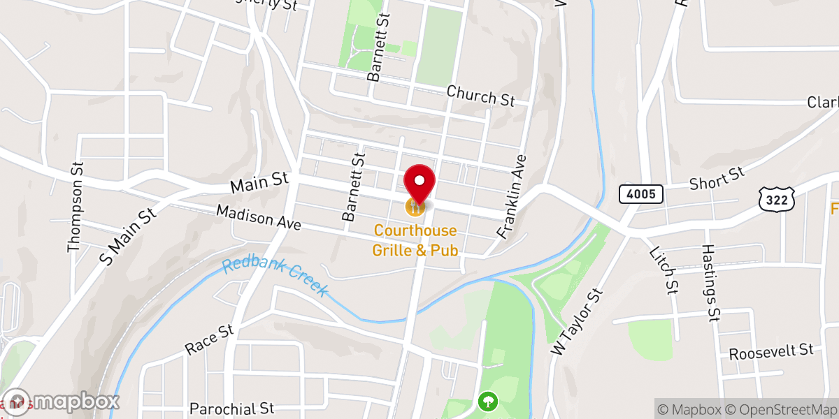 Map showing location of Harvest Mill Church