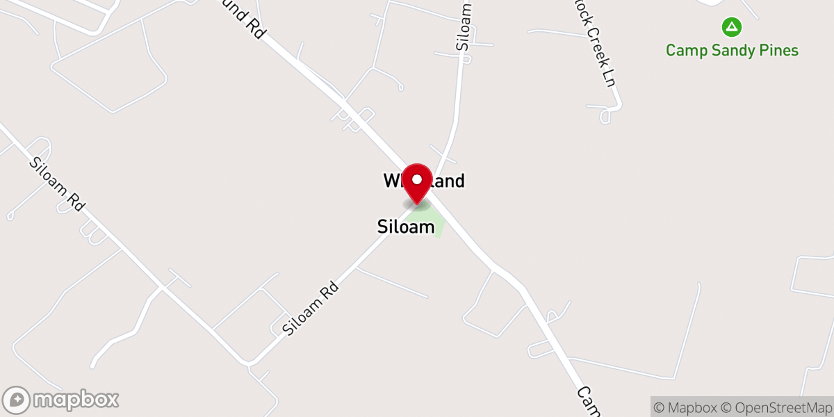 Map showing location of Siloam House Of Fellowship