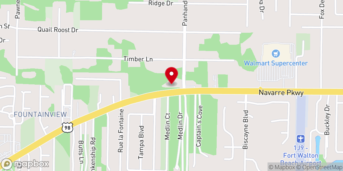 Map showing location of New Life Deliverance Temple Church