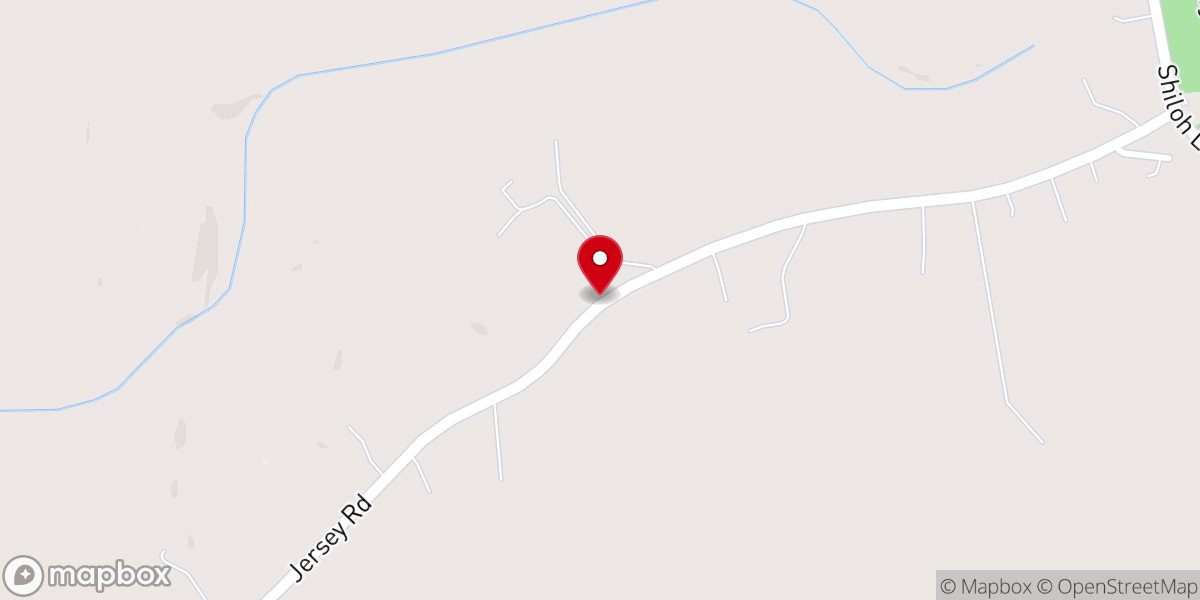 Map showing location of Union Church