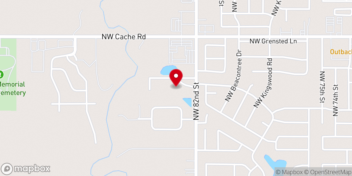 Map showing location of Holy Family Catholic Church - Family Life Center