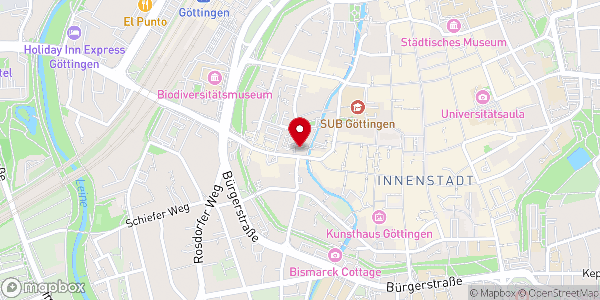 Map showing location of Ev.-luth. Pfarrkirche St. Marien