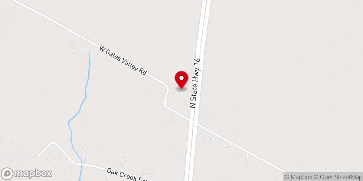 Map showing location of Community Christian Church