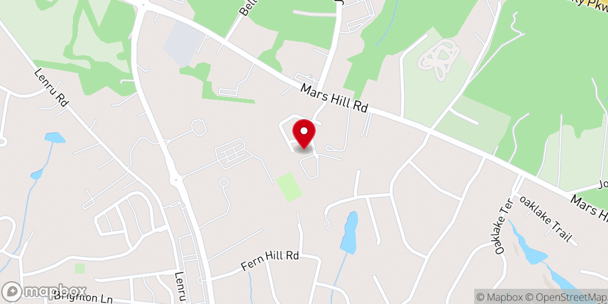 Map showing location of Age of Grace Bible Church