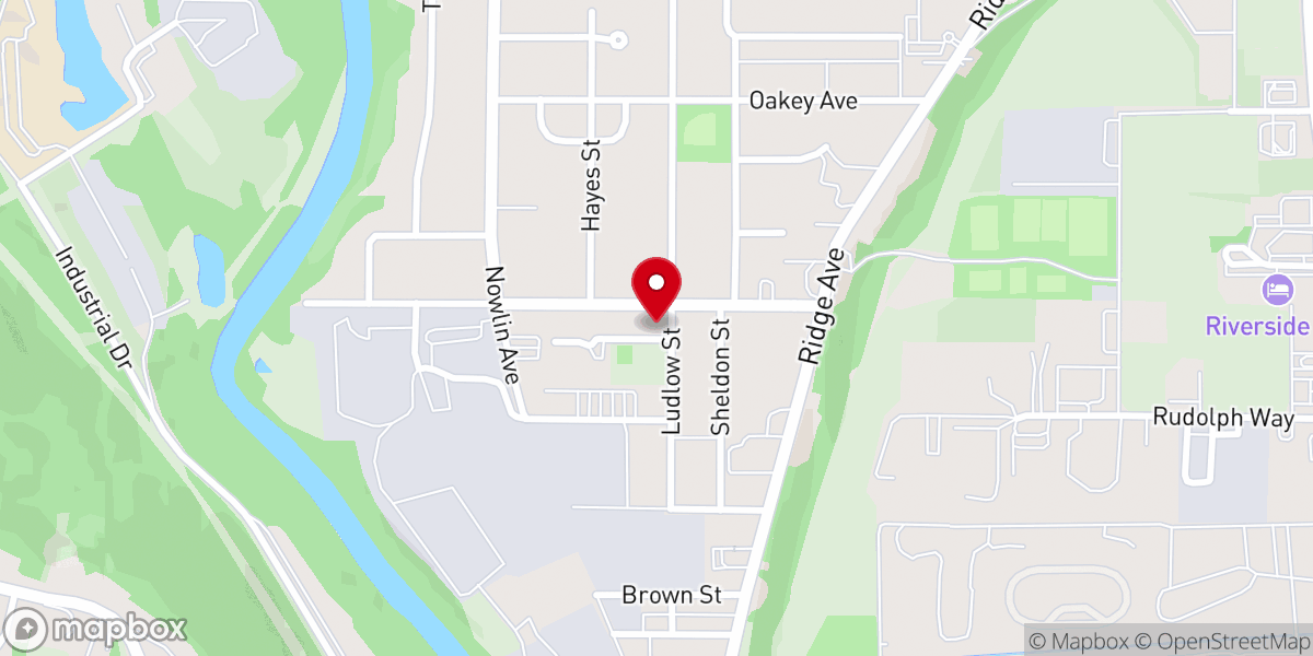 Map showing location of Firmly Rooted Ministries- Greendale