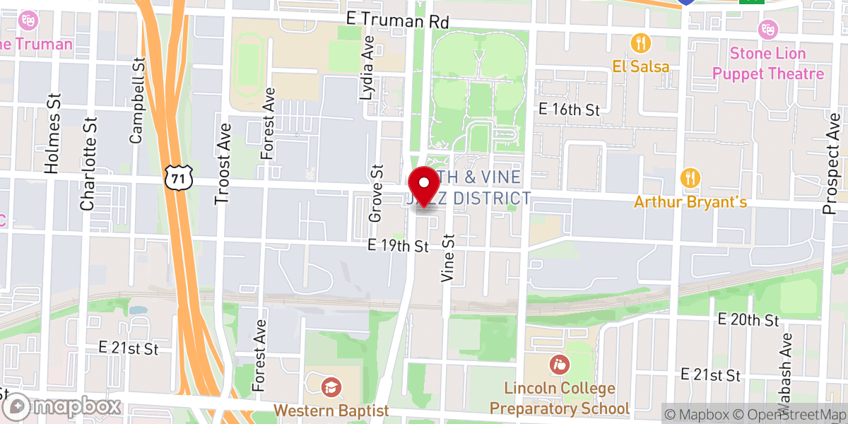 Map showing location of Holy Ghost New Testament Church
