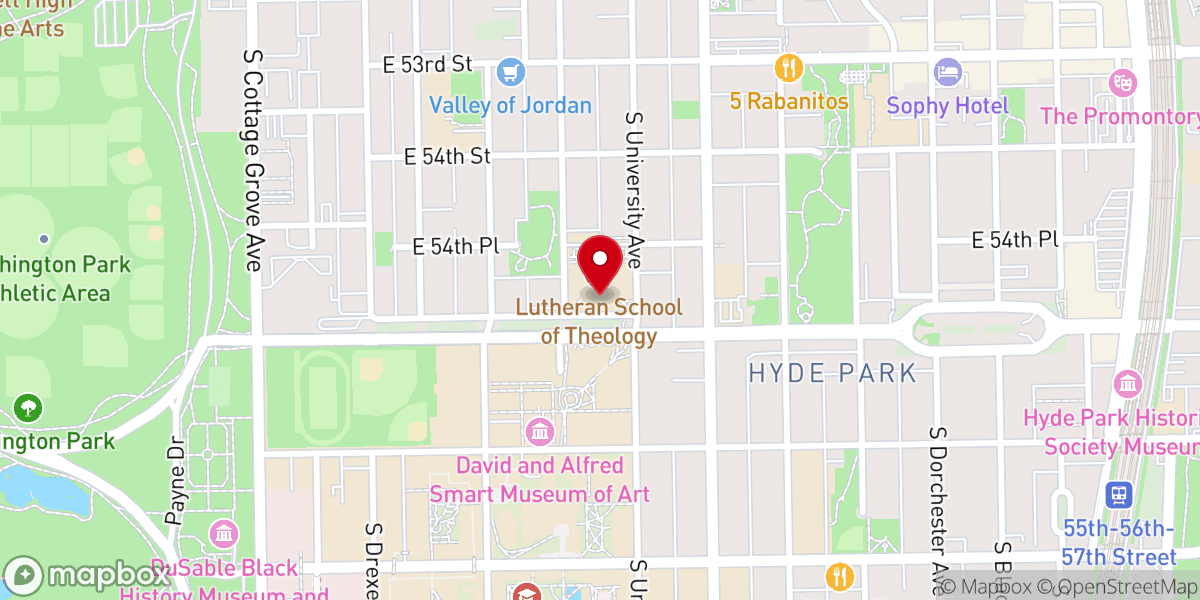 Map showing location of Center for Advanced Study in Religion and Science Inc Casiras