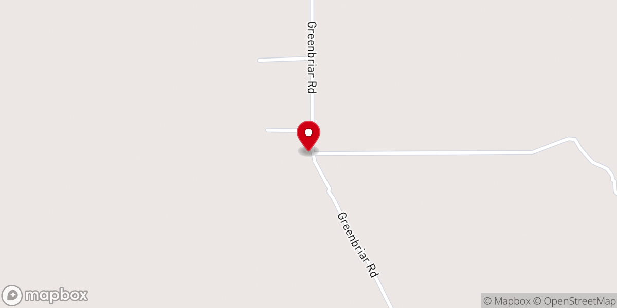 Map showing location of Church of God In Christ