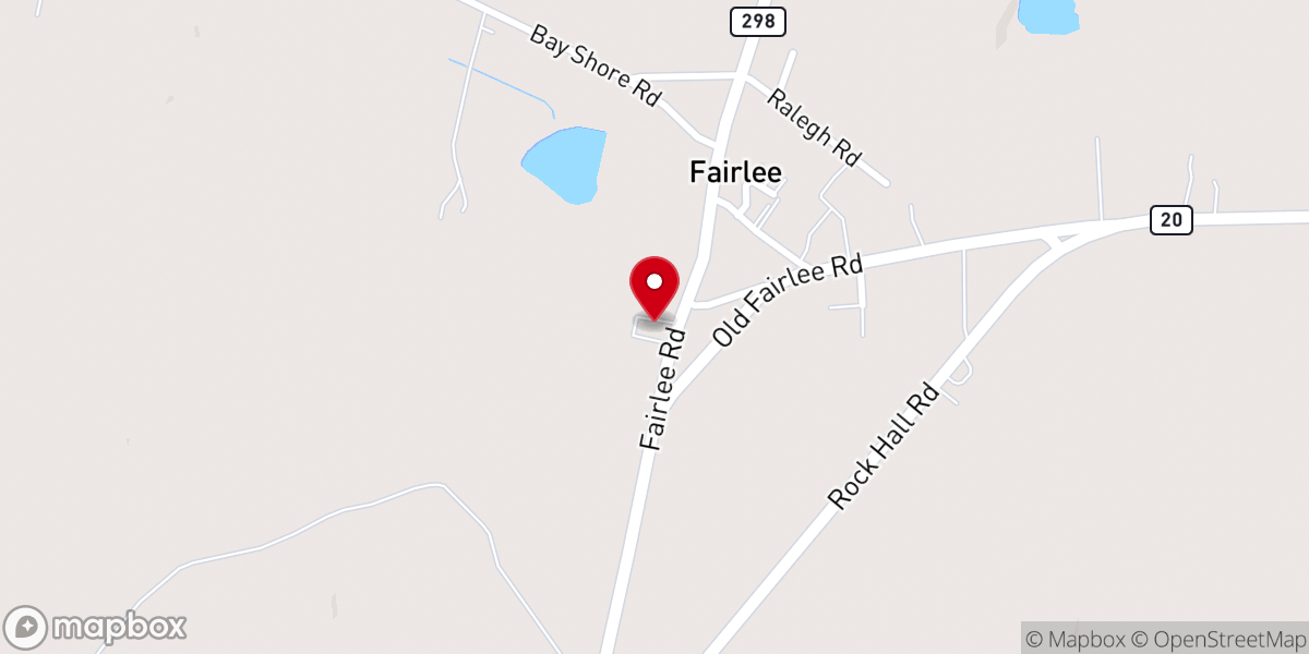 Map showing location of Potters House Ministries