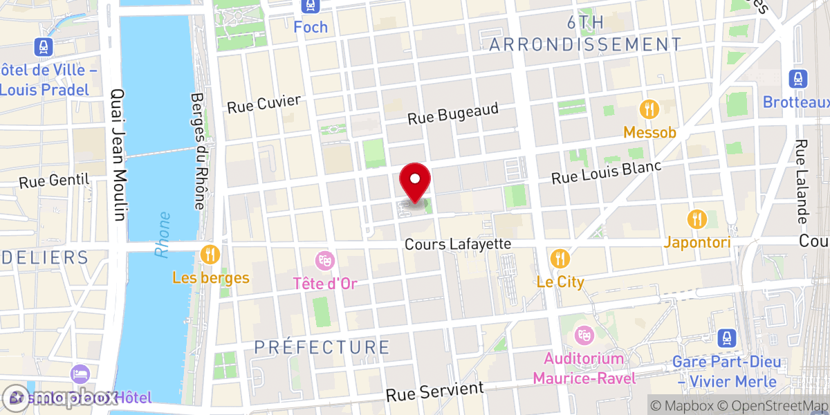 Map showing location of Famille Missionnaire de Notre-Dame