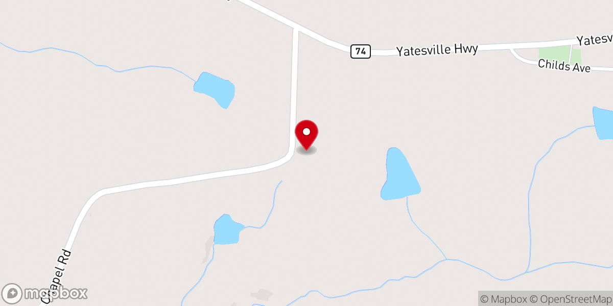 Map showing location of Circle E Ranch