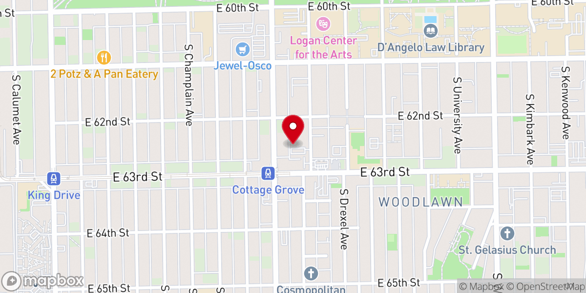 Map showing location of All Saints Christian Assembly