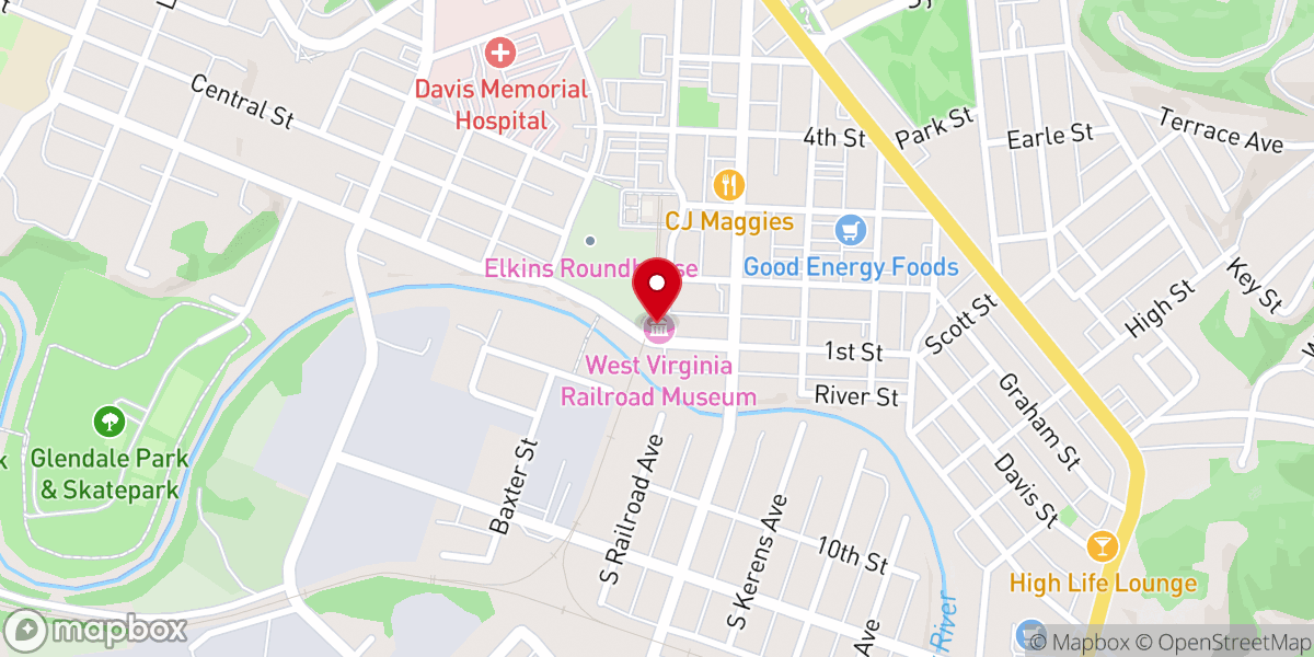 Map showing location of Hart Chapel Christian Academy