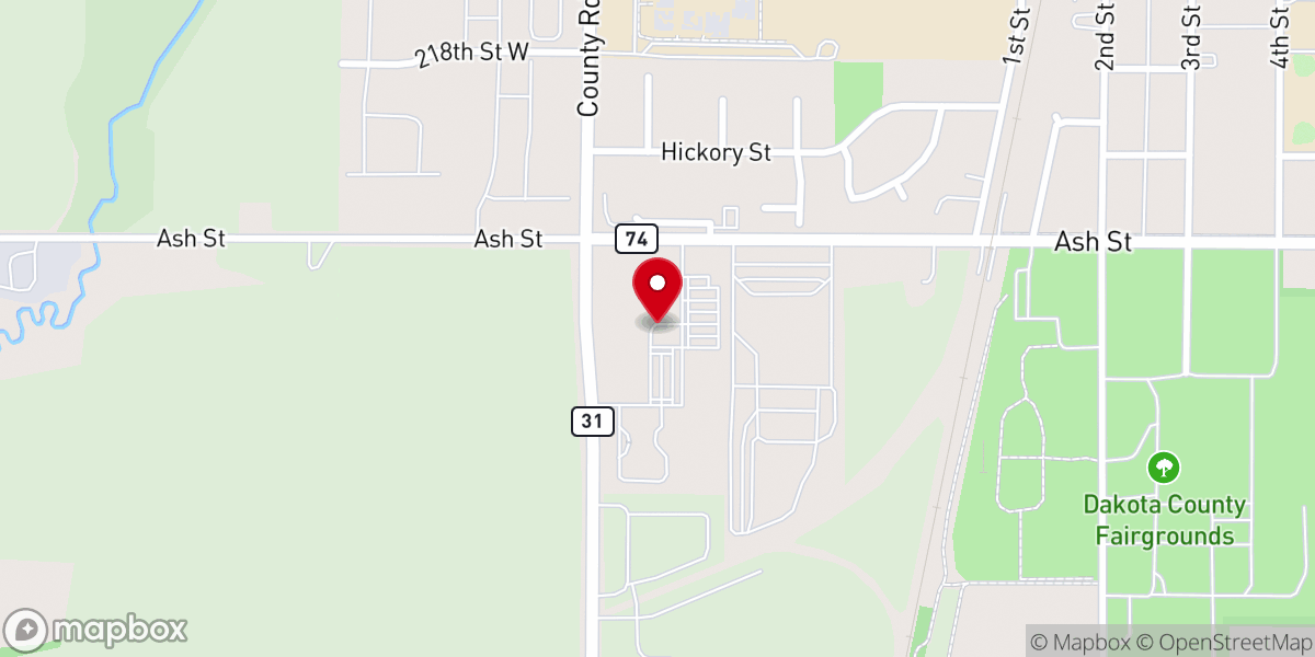 Map showing location of Church of St. Michael