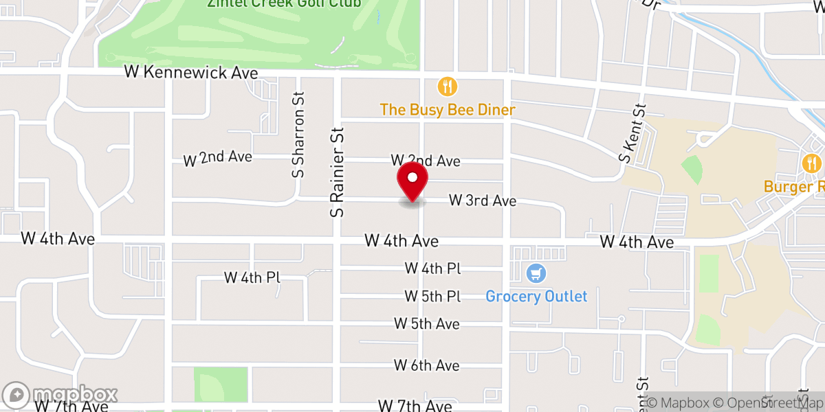 Map showing location of Crossroads Bible Church