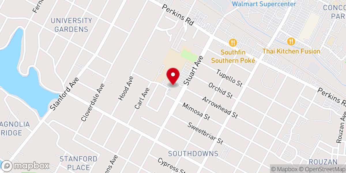 Map showing location of St Aloysius Child Care Center
