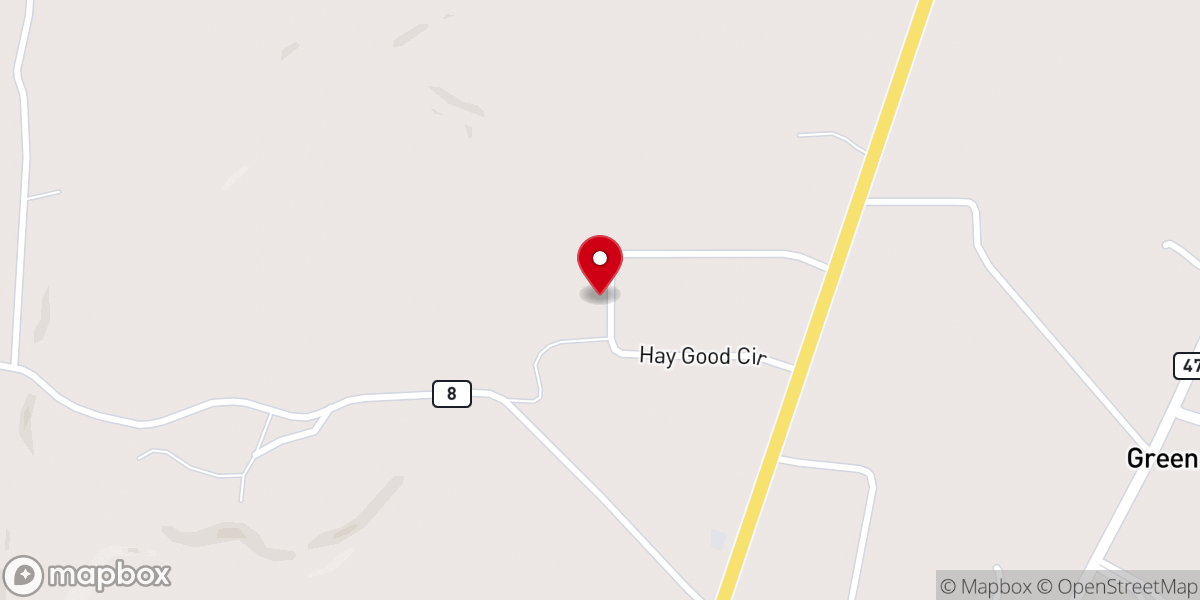 Map showing location of FIRST PENTECOSTAL CHURCH