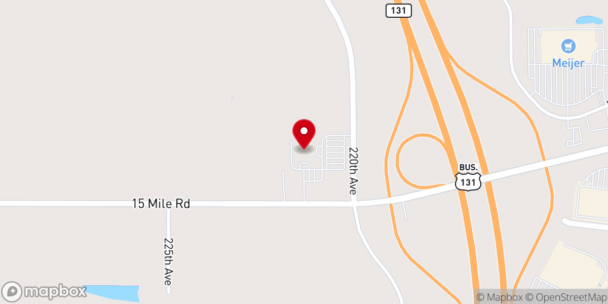 Map showing location of Trinity Fellowship EFC