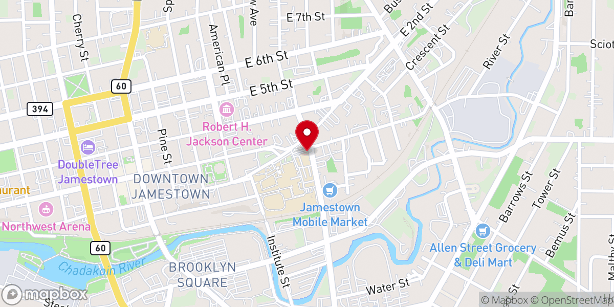 Map showing location of Triumphant Life Church