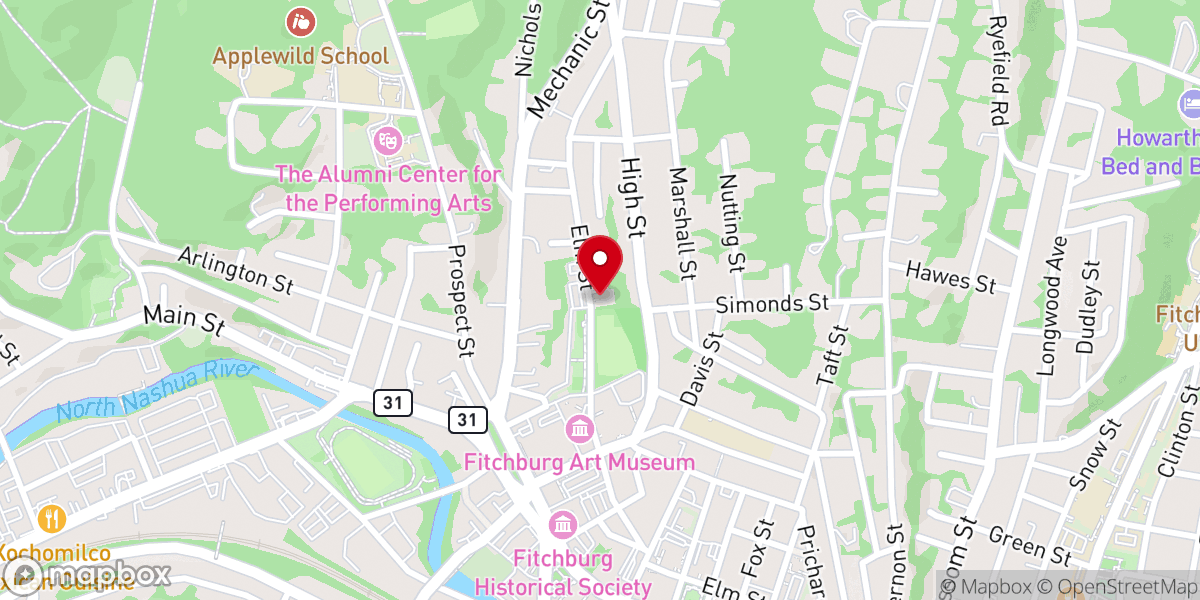 Map showing location of shining light ministries inc