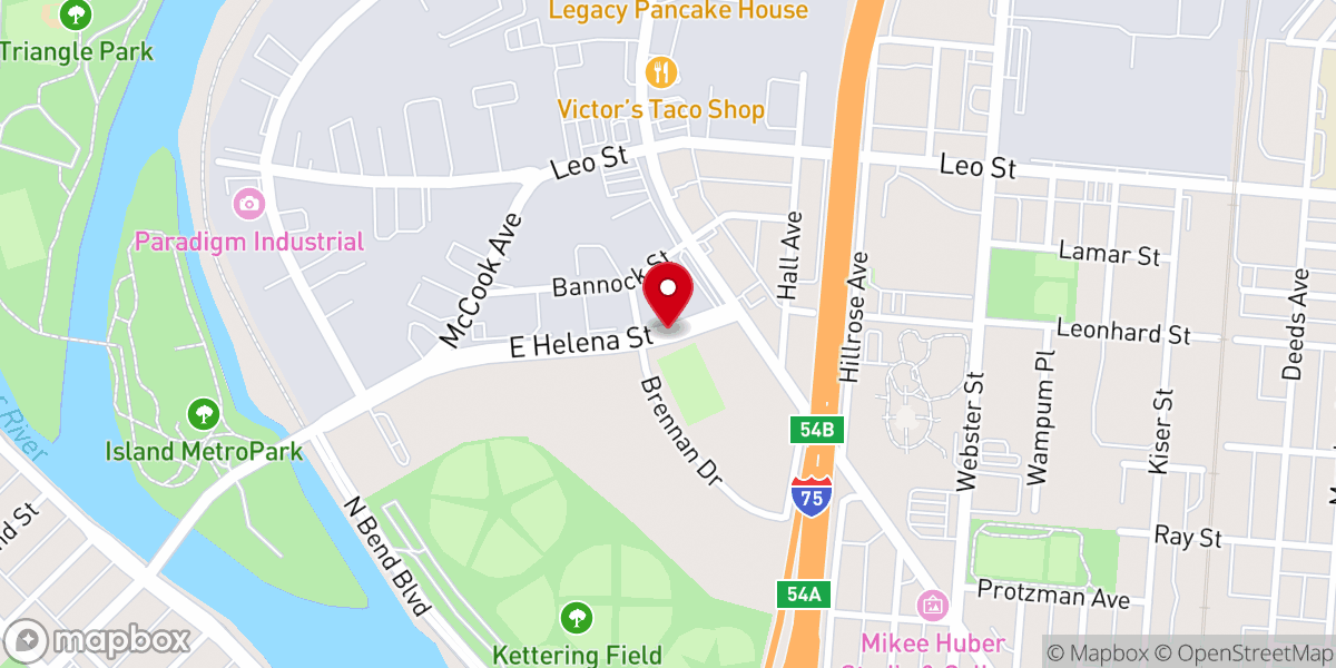 Map showing location of Christ Our Redeemer African Methodist Episcopal Church