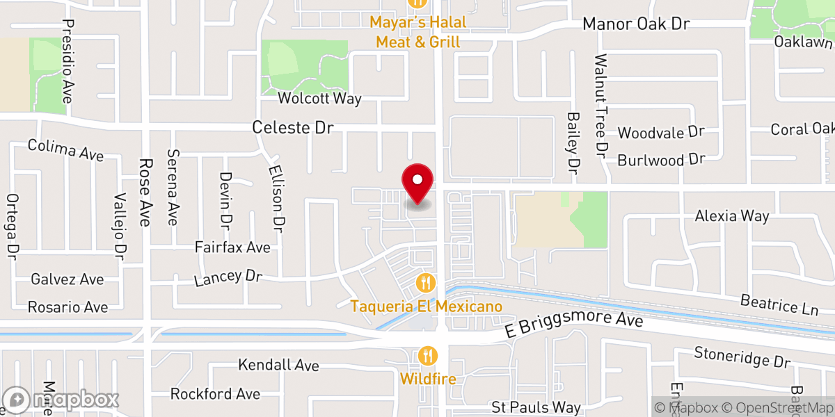 Map showing location of Saint Joseph's Catholic Church