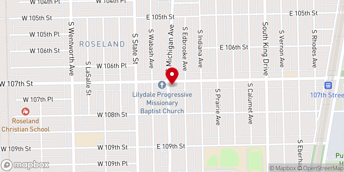 Map showing location of St John Pentecostal Holiness Church of Deliverance