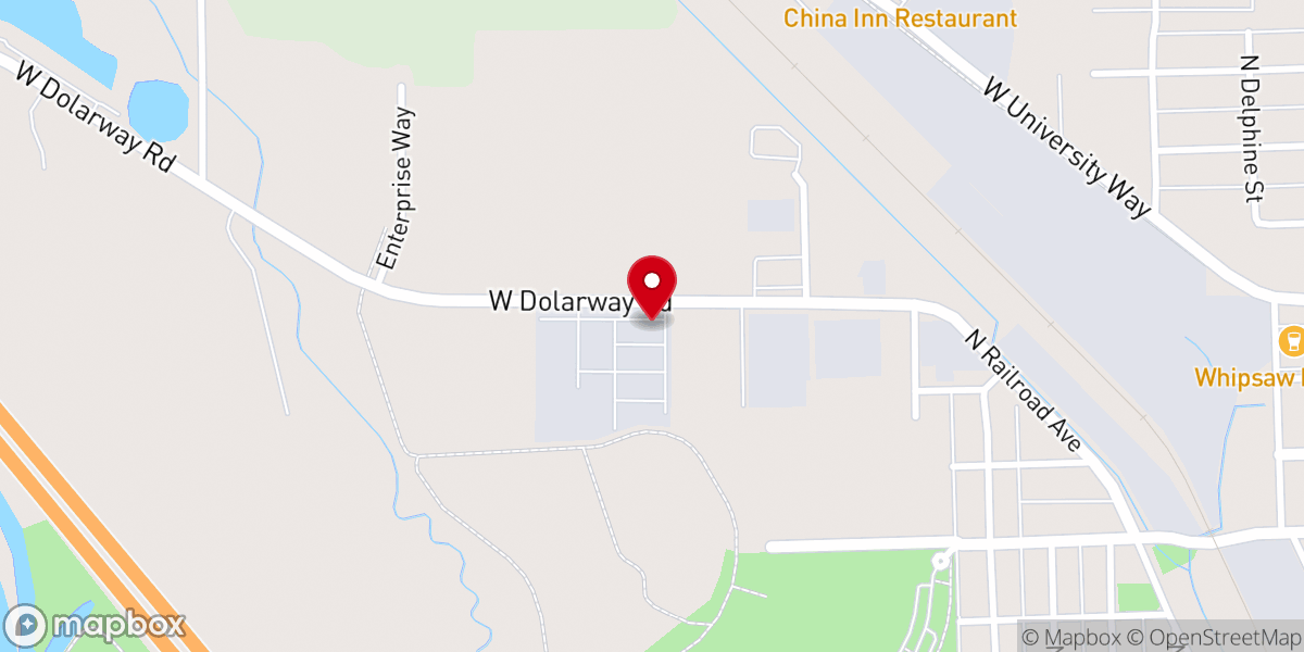 Map showing location of Clean Image Services