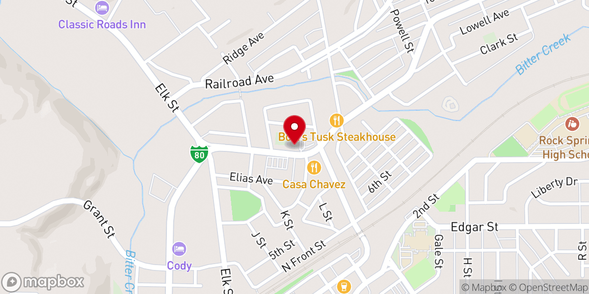 Map showing location of SCM Parish Center